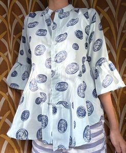 Stylish Patterned Top