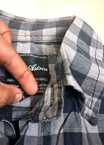 Check  Shirt 👕  Pure  Cotton.