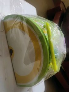 Lime metal Money Bank