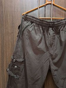 Gray Cargo Pants