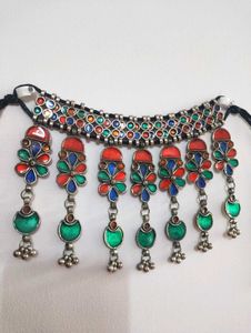 Boho Colorful Statement Necklace