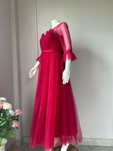 Luxe Maroon Gown
