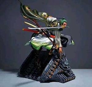 One Piece Roronoa Zoro On Roof Figurine
