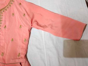 Peach Colour Kurti 💗✨