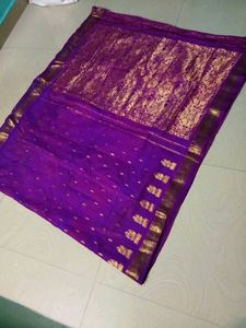 Two Shades Purple Colour Kanchi Pattu Saree