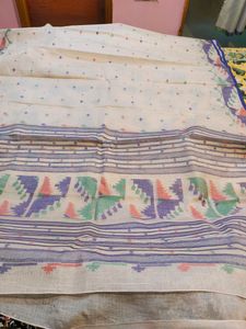 Tussar Jamdani Saree