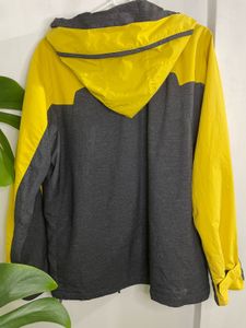 Stylish Yellow &amp; Gray Jacket