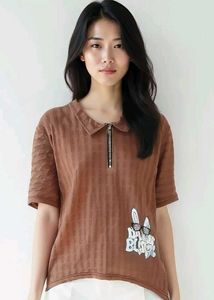 Brown Graphic Tee