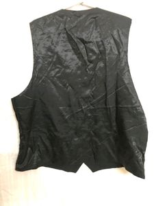 Pronto Uomo Black Waistcoat