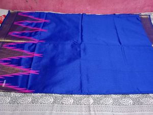 Blue Silk Saree