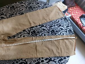 Tan Cream Velvet Pants