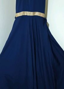 Elegant Navy Blue Dress