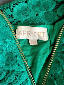 Emerald Green Lace Dress