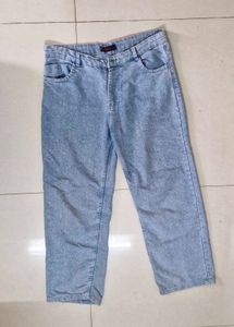 light washed blue straight fit jeans👖