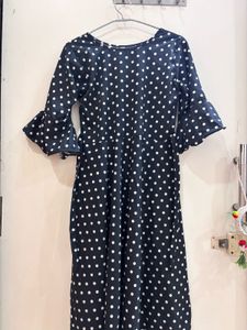 Polka Dot Midi Dress