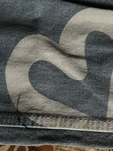 Heart Print Denim Jeans