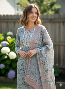 Elegant Printed Kurta Set