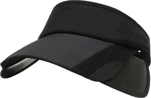 Sun Visor Cap (Unisex) Black