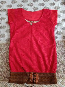 Used Red Top/T Shirt