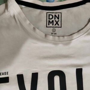 White Graphic Tee - Evolve