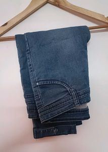 Blue Denim Capri