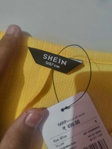 Yellow Casual Women's Top