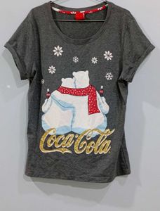 Coca-Cola Winter Bear Graphic Tee👾