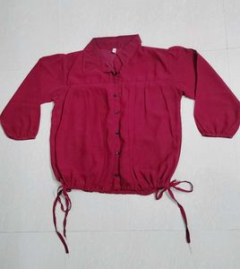Red Colour Top