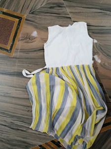 Striped Sundress - Size Unknown