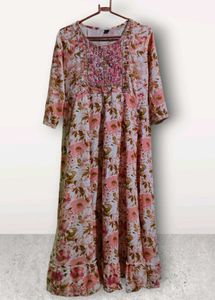 Floral Embroidered Dress
