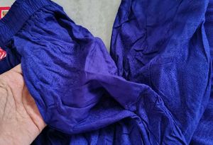 Royal Blue And golden Palazzo With Lace(Pick 1)