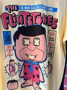 The Flintstones Yellow T-Shirt XL