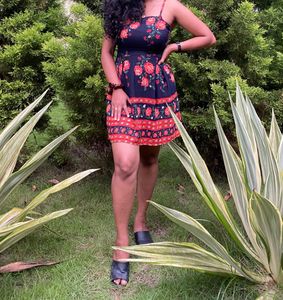 Short Floral Dress