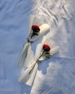 CROCHET ROSE FLOWER BOUQUET