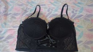 Black Lace Bustier