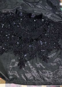 Beautiful Cape With Cutdana Work