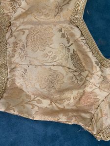 Elegant Brocade Blouse