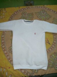 White Knitted Sweater