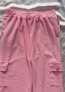 Pink Cargo Pants