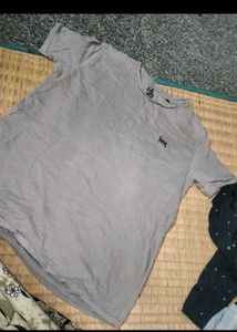 Grey Graphic T Shirts
