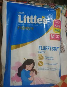 Baby Diaper M Size 32 Pant With Pencil Set