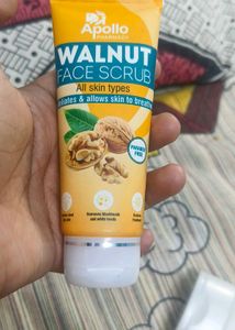Walnut Face Scrub For All Skin Types