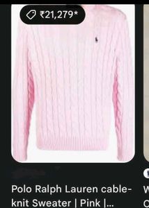 Ralph Lauren Cable Knit Sweater