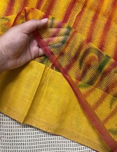 Kota Doria Saree With Blouse