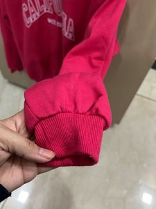 Pink California Graphic Sweatshirt