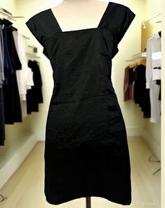 Pintrest Vintage Black Velvet Mini Dress