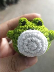 Crochet Cute 🐸 Keychain.
