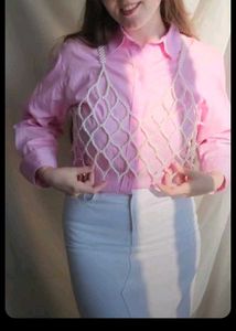 Pearl Body Chain Top