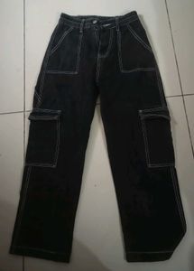 Black Cargo Pants