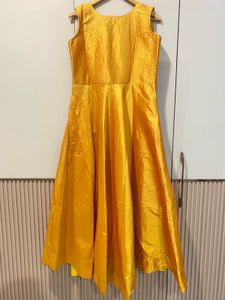 Womens Long Ethnic Gown With Dupatta